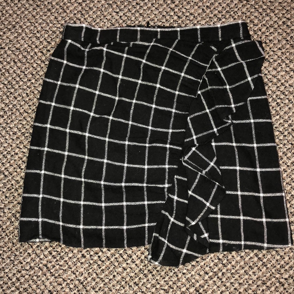 Madewell Plaid Skirt